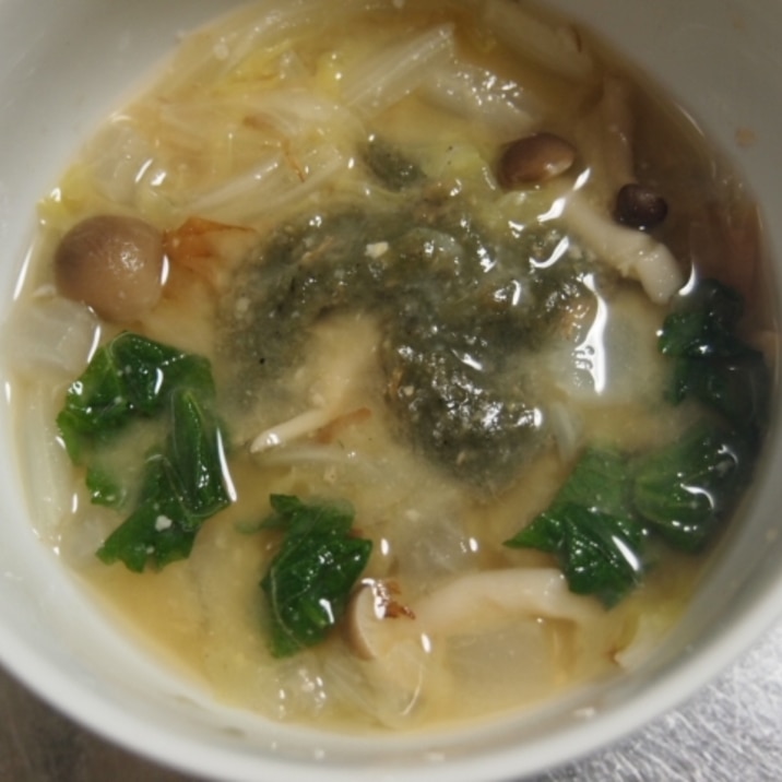 よもぎ餅の入った味噌汁 レシピ 作り方 By 味噌汁ざんまい 楽天レシピ よもぎ餅の入った味噌汁 レシピ 作り方 By 味噌汁ざんまい 楽天レシピ